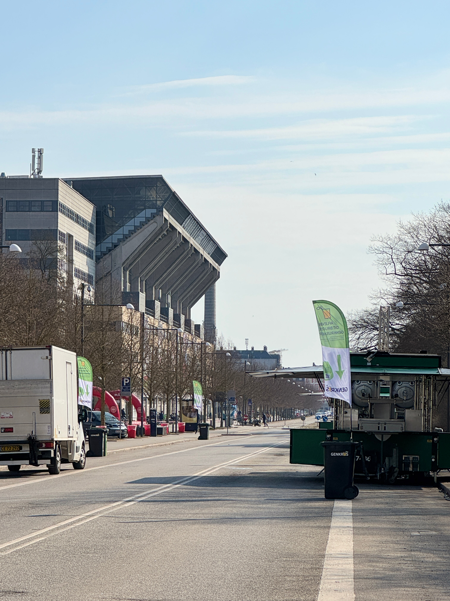 Strømforsyning til stadion event
